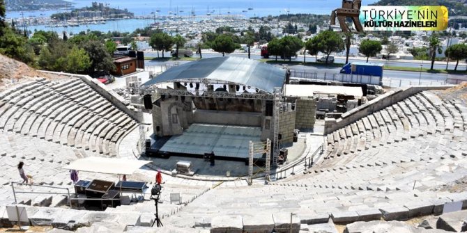 Bodrum Antik Tiyatro'da asırlardır müzik sesi yankılanıyor