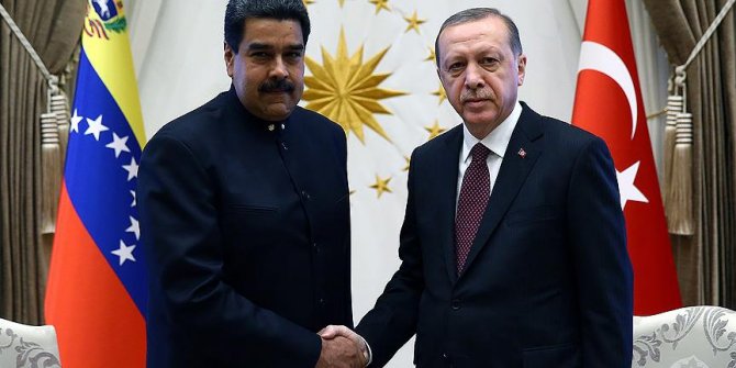 Erdoğan'dan Maduro'ya geçmiş olsun telefonu