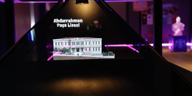 Kenti lazer ışınlarıyla anlatıyorlar