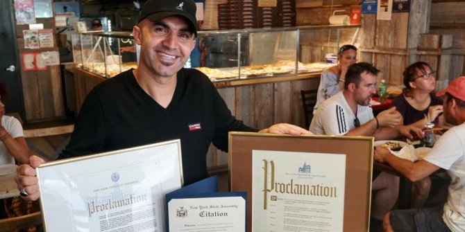 Ünlü Türk pizzacıya ABD'de 4 ödül birden