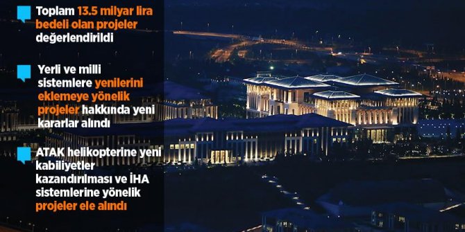 Yeni sistemin ilk Savunma Sanayii İcra Komitesi Toplantısı yapıldı