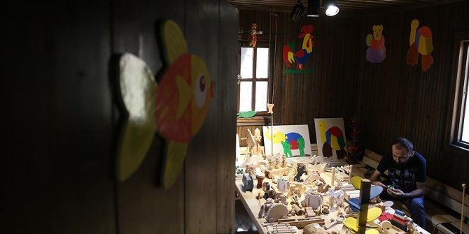 Ekolojik oyuncak müzesi açılış için gün sayıyor