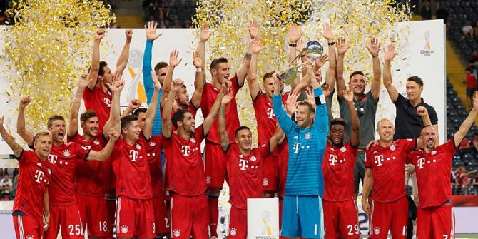 Almanya Süper Kupası Bayern Münih'in