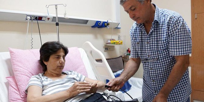 'Eşimin yedek kalbi olmaya çalışıyorum'