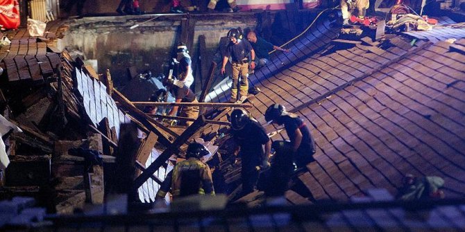 İspanya'da ahşap kaldırım çöktü: 316 yaralı