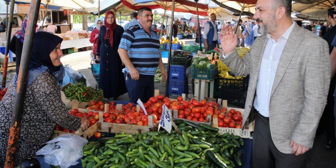 Sincan sokaklarını gezdi 