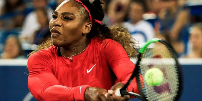 Serena Williams'tan Cincinnati'ye erken veda