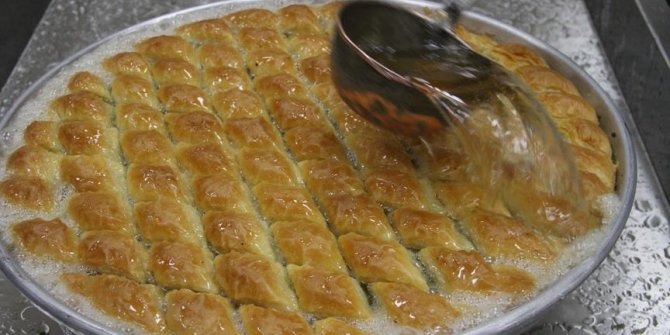 Baklavacıları 'tatlı' bir telaş sardı