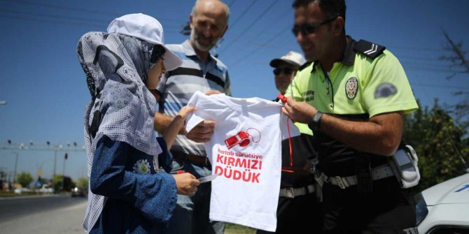 Hatalı sürücüye kırmızı düdük!