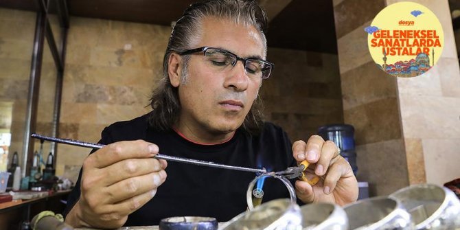 Urartu sanatı Erdal ustanın ellerinde hayat buluyor