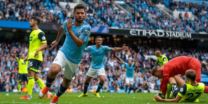 Manchester City 6 golle kazandı