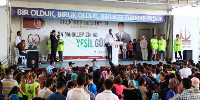 Keçiören'de Yeşil gün seferberliği