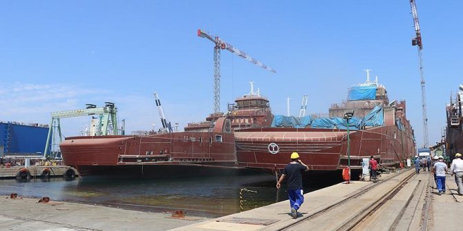 Türk tersanelerinde üretilen elektrikli gemiler dünya denizlerine açılacak