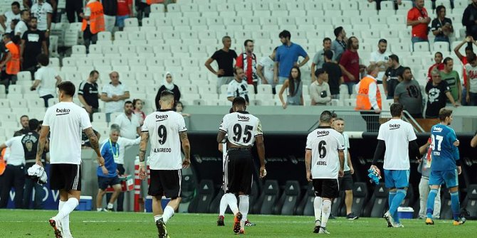 Beşiktaş'ın sahasındaki yenilmezlik serisi sona erdi