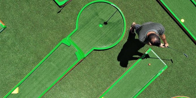Terörden arındırılan Çatak'ta artık golf heyecanı yaşanacak
