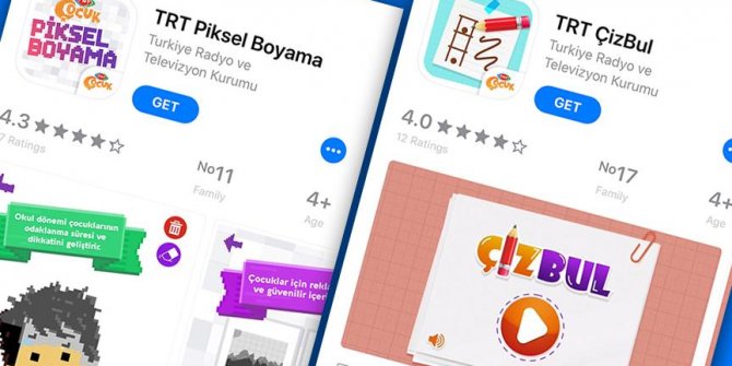 TRT Çocuk'tan 2 yeni mobil oyun
