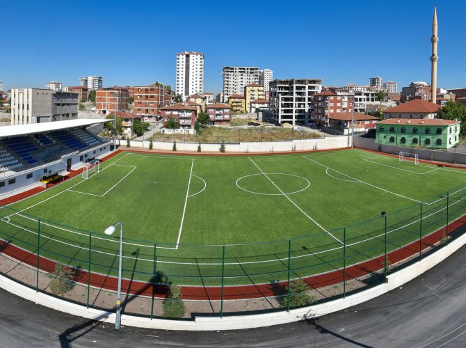 Altındağ Belediyesi bir spor tesisini daha ilçeye kazandırdı