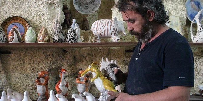 Film yıldızlarına Avanos çamuruyla hayat veriyor