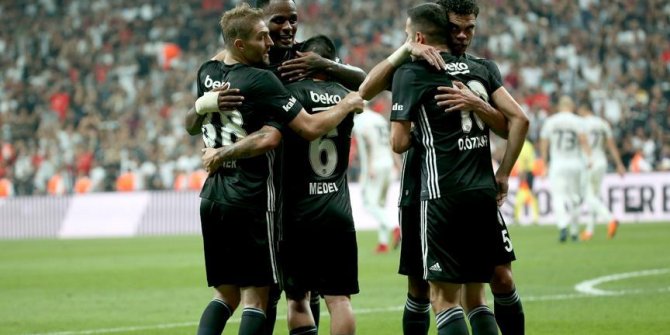 Beşiktaş Partizan'ı 3 golle geçti