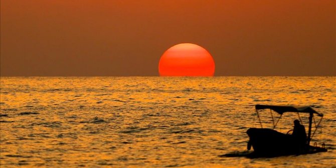 'Batı Karadeniz'in İncisi' gün batımında büyüledi
