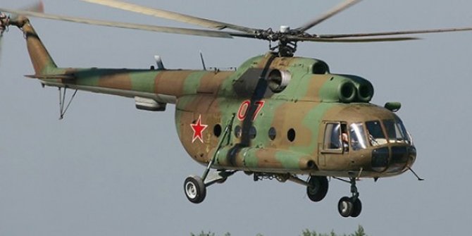 Rusya'da helikopter düştü! Ölüler var