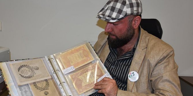 Lübnanlı Muaz'ın 28 yıllık Osmanlı para koleksiyonu
