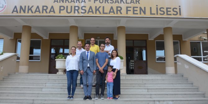 Pursaklar Fen Lisesi'nden süper başarı