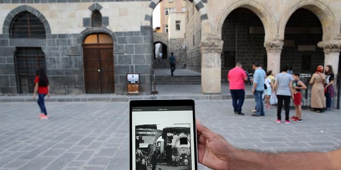 Tarihi yapıların asırlık yolculuğu aynı kadrajdan görüntülendi