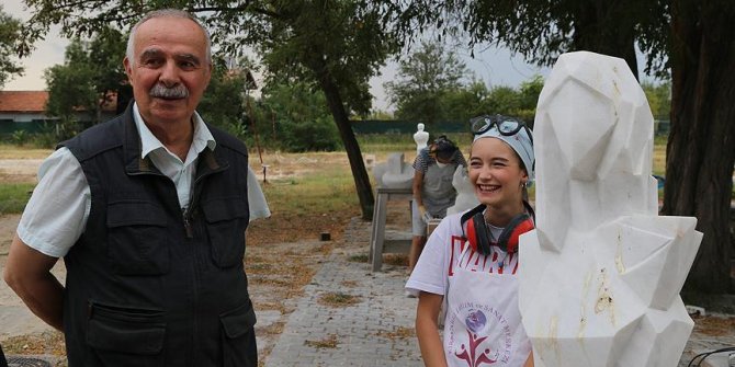 74'ünde güzel sanatlar fakültesine girdi