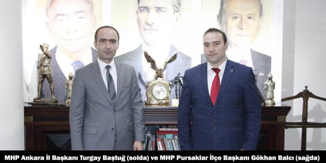 MHP Pursaklar’da bayrak değişimi