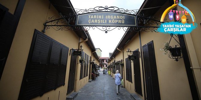 Bursa'nın sanat köprüsü: Irgandı Çarşılı Köprüsü