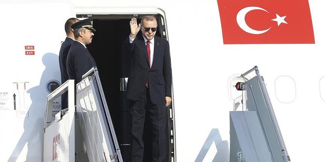 Cumhurbaşkanı Erdoğan Azerbaycan'da