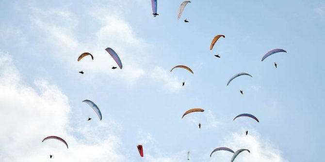 Dünyada yamaç paraşütünün gözdesi Hasandağı