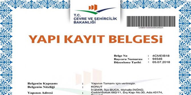 İmar barışı yapı kayıt belgesi sonrası yapılacak işlemler neler? Kat mülkiyeti nedir?