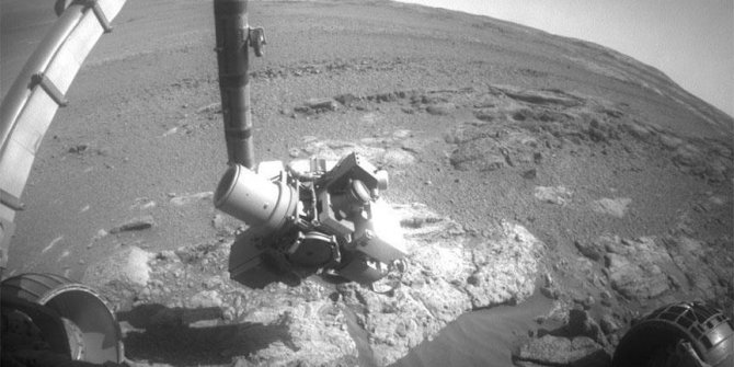 Mars keşif aracı Curiosity operasyonlarına ara verdi