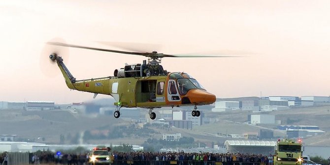 Yerli helikopter motorunun gücü test edildi