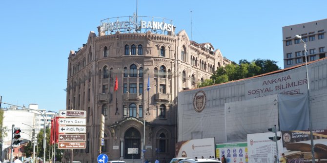 Ulus'taki tarihi İş Bankası binası müze oluyor