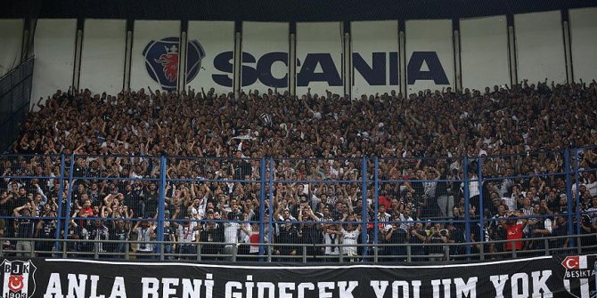 Beşiktaşlı taraftarlardan Fenerbahçe yönetimine teşekkür mesajı