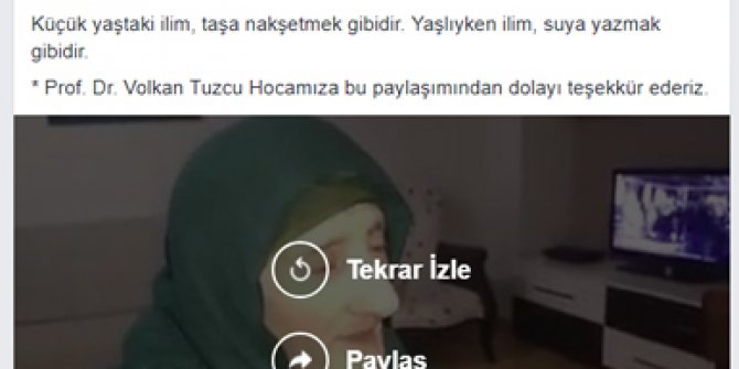 Oğlunun ismini unutup, Peygamberleri takır takır sayan nine videosu