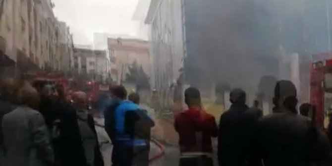 İstanbul Sultangazi'de huzurevinde yangın çıktı
