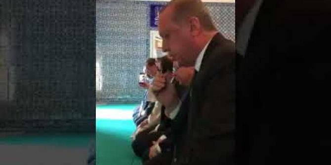 Başkan Erdoğan, Köln Camii'nde Kur'an okudu