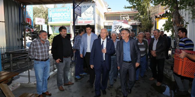 Yaşar, Yıldız Sanayi esnafı ile buluştu