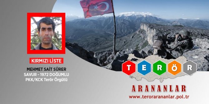 4 milyon TL ödülle aranan terörist öldürüldü!