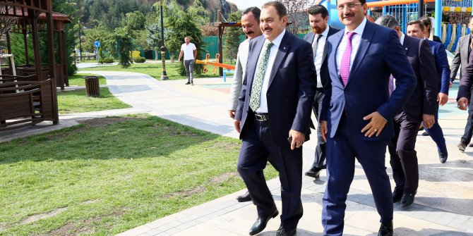 Veysel Eroğlu'ndan Gümüşdere'ye övgü