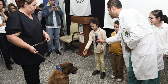 Mamaklı miniklere, hayvan sevgisi aşılandı