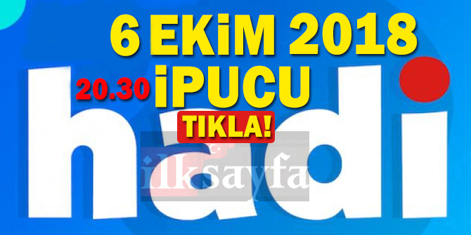 6 Ekim HADİ 20:30 ipucu: Soya sütünden yapılan ve bitkisel proteini zengin olan vetejeteryan besini nedir?