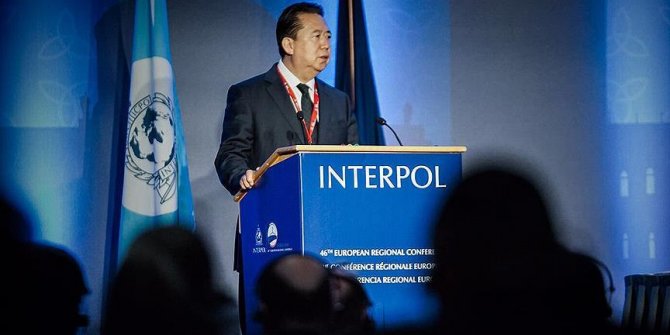 Interpol'ün kayıp başkanı istifasını sundu