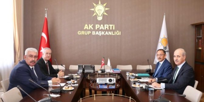 AK Parti-MHP ittifakı için heyetler bir araya geldi! ilk açıklama geldi!