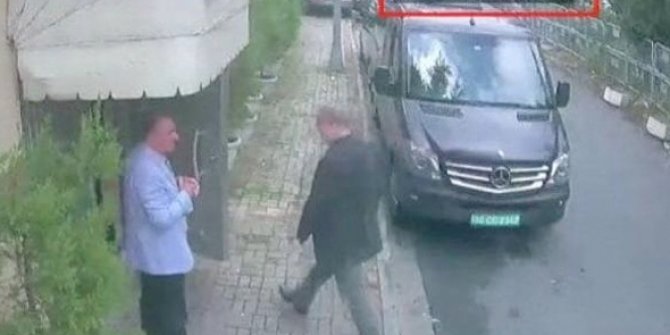 Cemal Kaşıkçı'nın son görüntüsü ortaya çıktı
