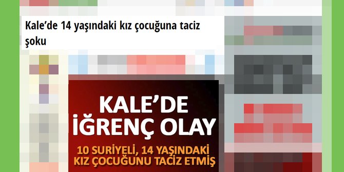 “Denizli’de çocuğa Suriyeli tacizi” haberi gerçek mi